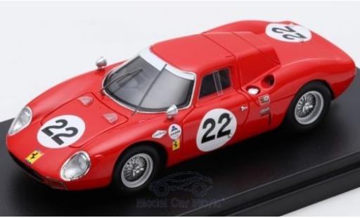 Modelauto Ferrari 250 LM RHD No.22 Scuderia 24h Daytona 1966 J.Rindt/B.Bondurant 1/43 Look Smart