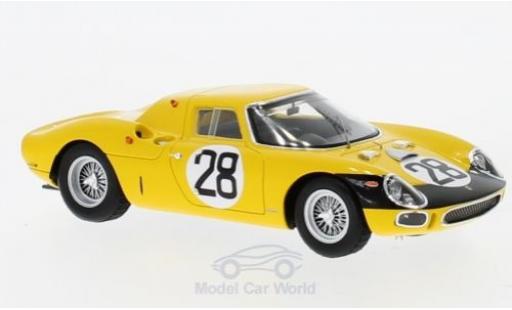 Modelauto Ferrari 250 LM RHD No.28 24h Le Mans 1966 G.Gosselin/E. de Keyn 1/43 Look Smart