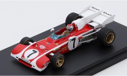 Modelauto Ferrari 312 B2 No.7 Scuderia formule 1 GP S&Atilde;&frac14;dafrika 1972 M.Andretti 1/43 Look Smart
