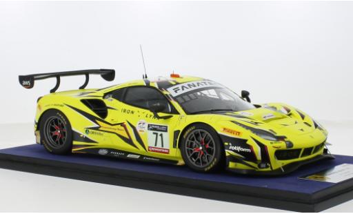 Modelauto Ferrari 488 GT3 EVO No.71 Iron Lynx 24h Spa 2022 1/18 Look Smart