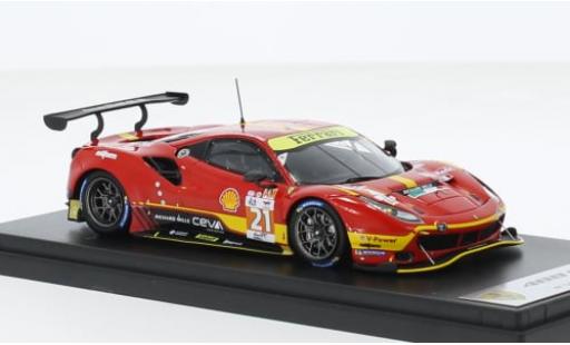 Modelauto Ferrari 488 GTE EVO No.21 AF Corse 24h Le Mans 2023 1/43 Look Smart