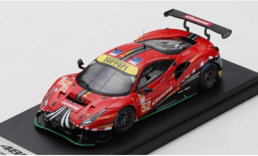 Modelauto Ferrari 488 GTE EVO No.52 AF Corse 24h Le Mans 2020 S.G&Atilde;&para;rig/C.Ulrich/A.West 1/43 Look Smart