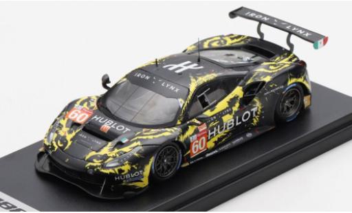 Modelauto Ferrari 488 GTE EVO No.60 Iron Lynx 24h Le Mans 2020 G.Pianezzola/P.Ruberti/C.Schiavoni 1/43 Look Smart