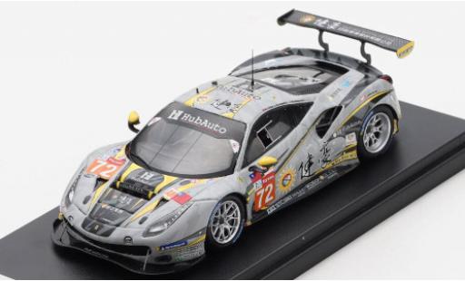 Modelauto Ferrari 488 GTE EVO No.72 Hub Auto Racing 24h Le Mans 2020 T.Blomqvist/M.Chen/M.Gomes 1/43 Look Smart