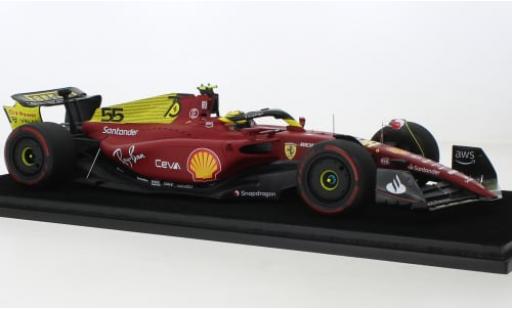 Modelauto Ferrari F1 F1-75 -75 No.55 Scuderia formule 1 GP Italien 2022 1/18 Look Smart