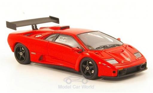 Modelauto Lamborghini Diablo GTR metallic rood 1999 1/43 Look Smart