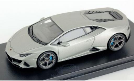 Modelauto Lamborghini Huracan Evo mat-grijs 2019 1/43 Look Smart