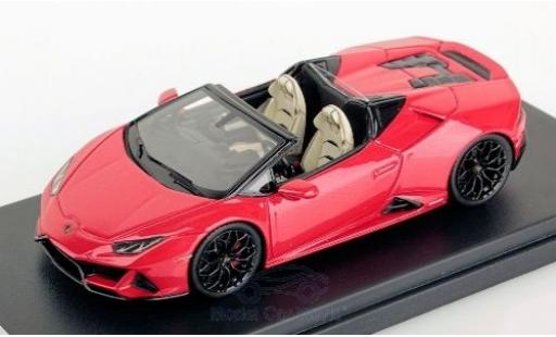 Modelauto Lamborghini Huracan Evo Spyder rood 2019 1/43 Look Smart
