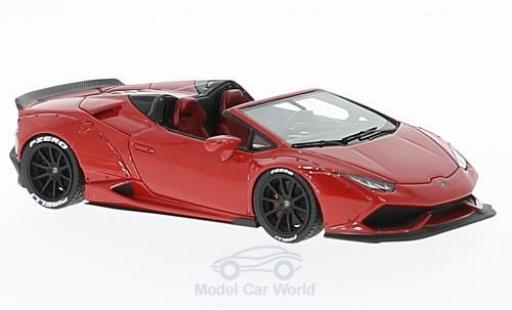 Modelauto Lamborghini Huracan Base Spyder rood Aftermarket 1/43 Look Smart