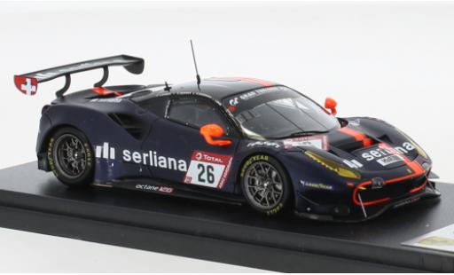 Modelauto Ferrari 488 GT3 EVO No.26 Octane 126 24h N&Atilde;&frac14;rburgring 2021 1/43 Look Smart