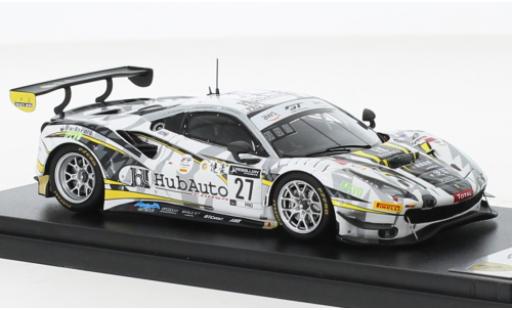 Modelauto Ferrari 488 GT3 EVO No.27 Hub Auto 24h Spa 2020 1/43 Look Smart