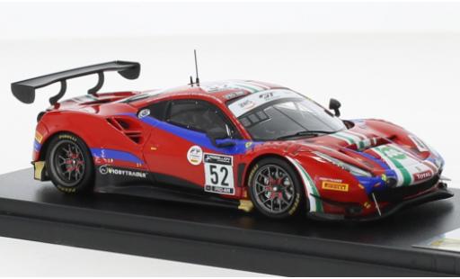 Modelauto Ferrari 488 GT3 EVO No.52 AF Corse 24h Spa 2020 1/43 Look Smart