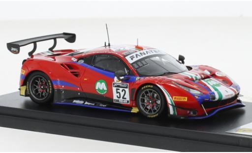 Modelauto Ferrari 488 GT3 EVO No.52 AF Corse 24h Spa 2021 1/43 Look Smart