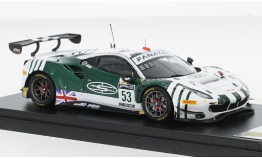 Modelauto Ferrari 488 GT3 EVO No.53 AF Corse 24h Spa 2021 1/43 Look Smart