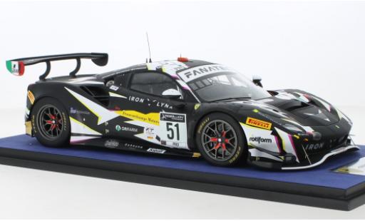 Modelauto Ferrari 488 GT3 No.51 Iron Lynx 24h Spa 2021 1/43 Look Smart