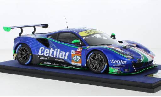 Modelauto Ferrari 488 GTE EVO No.47 Centilar Racing 24h Le Mans 2021 1/18 Look Smart