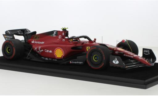 Modelauto Ferrari F1 F1-75 -75 No.55 Scuderia formule 1 GP Grande-Bretagne 2022 1/18 Look Smart