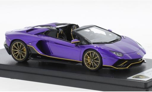 Modelauto Lamborghini Aventador Ultimae Roadster LO 780-4 metallic lila 1/43 Look Smart