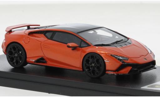 Modelauto Lamborghini Huracan Technica metallic oranje 2022 1/43 Look Smart