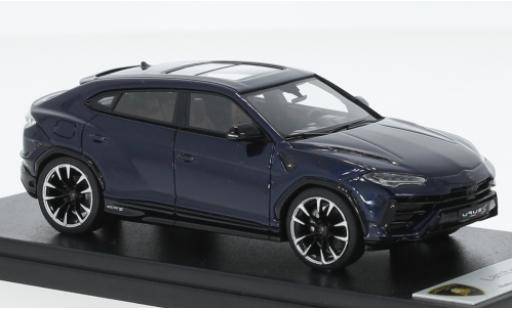 Modelauto Lamborghini Urus S metallic blauw 2022 1/43 Look Smart