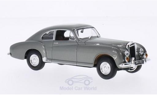 Modelauto Bentley Continental coupe R-Type Franay metallic grijs 1954 1/43 Lucky Die Cast