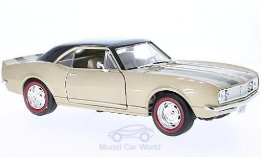 Modelauto Chevrolet Camaro Z28 gold/zwart 1967 1/18 Lucky Die Cast