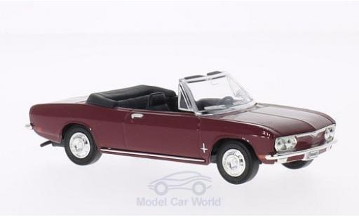 Modelauto Chevrolet Corvair Coupe Monza rood 1969 zonder Vitrine 1/43 Lucky Die Cast