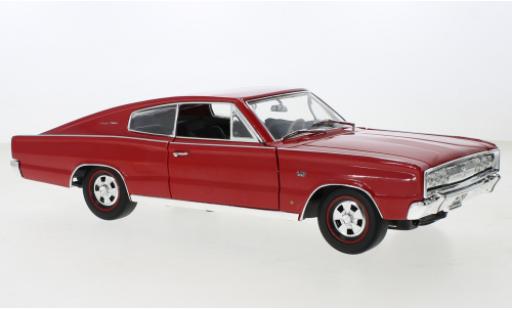 Modelauto Dodge Charger Coupe rood 1966 1/18 Lucky Die Cast