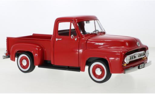 Modelauto Ford F-100 Pickup 00 Pick Up rood 1953 1/18 Lucky Die Cast