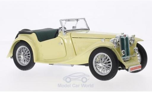 Modelauto MG TC Base Midget beige RHD 1947 1/18 Lucky Die Cast