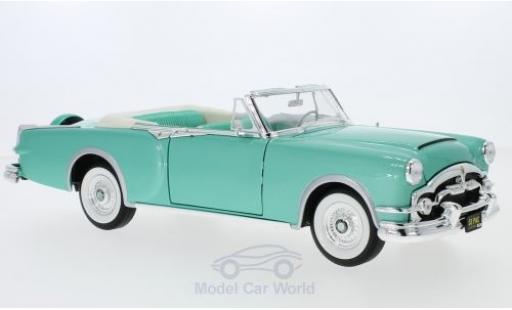 Modelauto Packard Caribbean Base metallic groen 1953 1/18 Lucky Die Cast