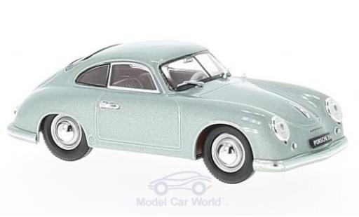 Modelauto Porsche 356 A metallic grijs 1951 1/43 Lucky Die Cast