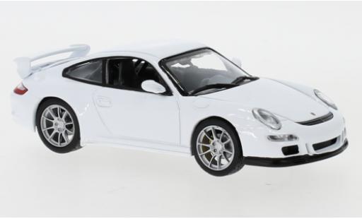 Modelauto Porsche 911 GT3 wit 1/43 Lucky Die Cast