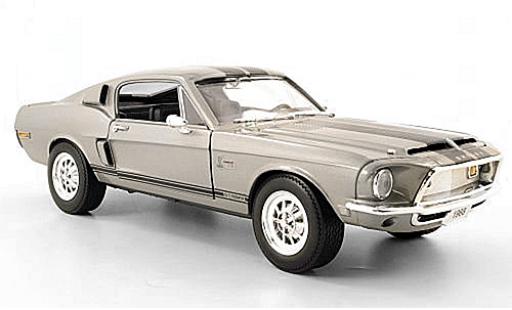 Modelauto Shelby GT GT500KR -500 KR grijs 1968 1/18 Lucky Die Cast