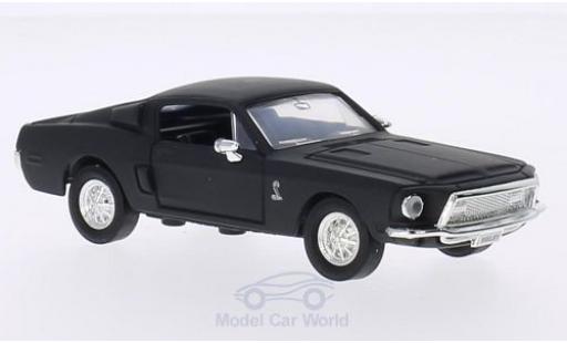 Modelauto Shelby GT GT500KR -500KR mat-zwart 1968 zonder Vitrine 1/43 Lucky Die Cast