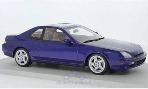 Modelauto Honda Prelude Base metallic blauw 1997 1/18 Lucky Step Models