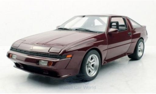 Modelauto Mitsubishi Starion Base rood 1987 1/18 Lucky Step Models