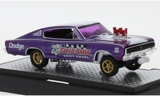 Modelauto Dodge Charger tuning Gasser Speed Dawg 1966 1/64 M2 Machines