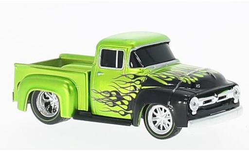 Modelauto Ford F-100 Pickup 00 groen/Dekor 1956 Ground Pounders Release 16 1/64 M2 Machines