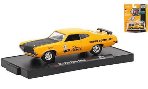 Modelauto Ford Torino Cobra oranje Power by 1970 1/64 M2 Machines