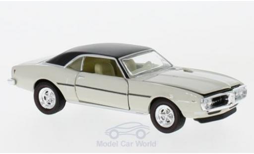 Modelauto Pontiac Firebird 1968 Sprint beige/zwart 1/64 M2 Machines
