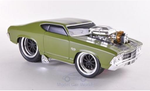 Modelauto Chevrolet Chevelle SS olijfgroen 1969 1/24 Maisto
