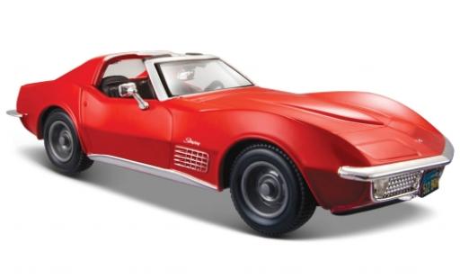 Modelauto Chevrolet Corvette Coupe rood 1970 1/24 Maisto