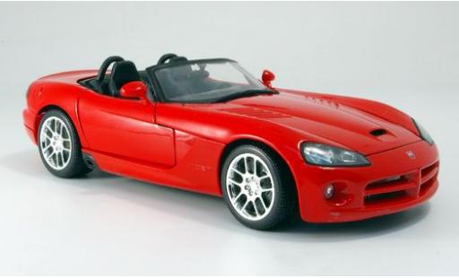Modelauto Dodge Viper SRT 10 - rood 2003 sans Vitrine 1/18 Maisto