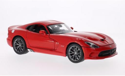 Modelauto Dodge Viper SRT GTS rood 2013 1/18 Maisto