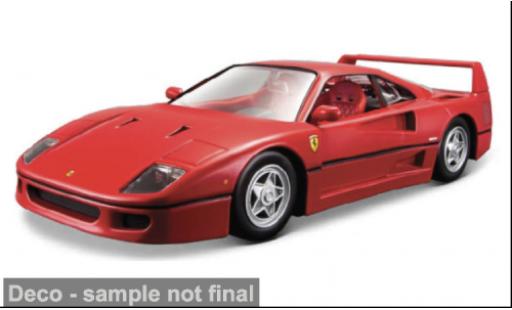 Modelauto Ferrari F40 Coupe rood 1995 1/64 Maisto