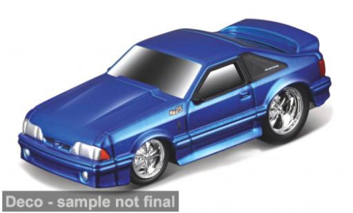 Modelauto Ford Mustang SVT Cobra blauw 1993 1/64 Maisto
