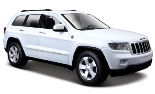 Modelauto Jeep Grand Cherokee Laredo wit 1/24 Maisto