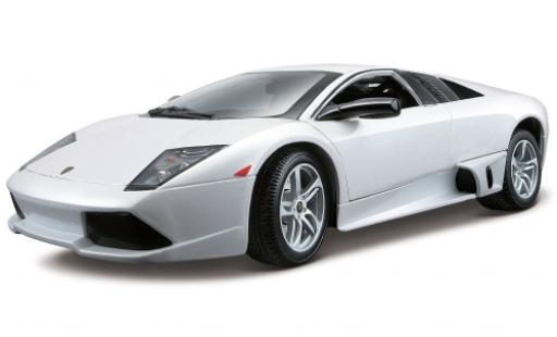 Modelauto Lamborghini Murcielago LP640 LP 640 metallic wit 2007 1/18 Maisto