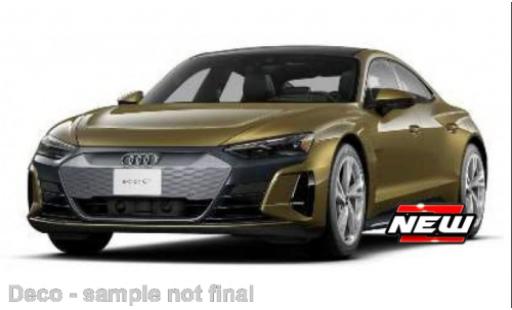 Modelauto Audi e-tron GT berline metallic groen 2022 1/24 Maisto